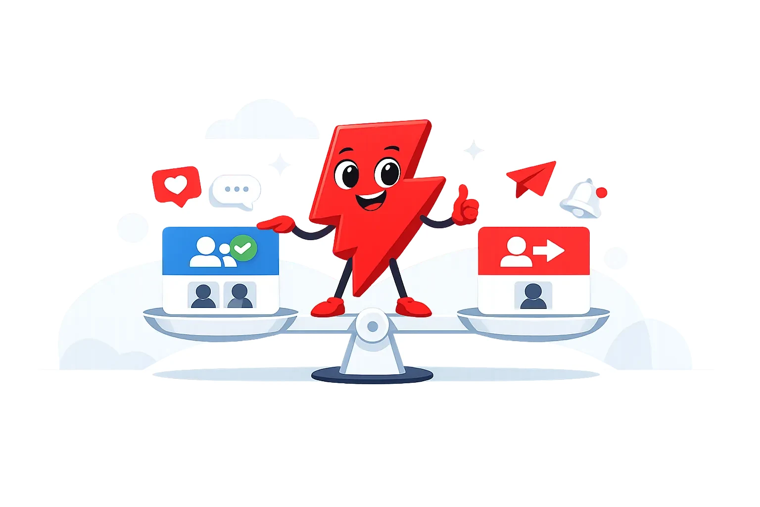 Healthy Instagram Follower-to-Following Ratio