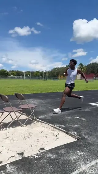 IShowSpeed reel: I JUMPED OVER 10 CHAIRS!! 🪑🏃‍♂️ #ishowspeed