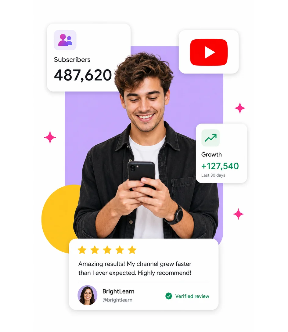 Buy YouTube followers, likes and views with FastSocial